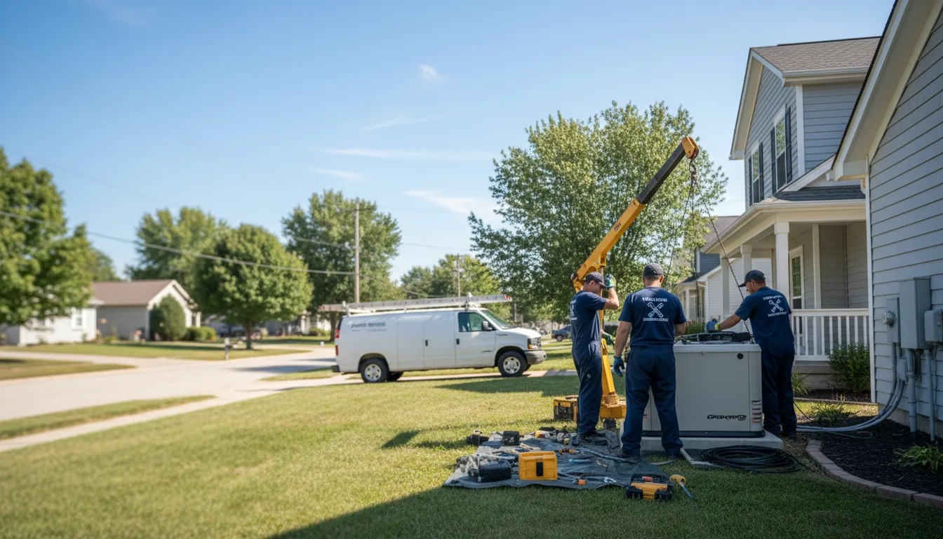 Generator Installation in Shepherdsville, KY near me